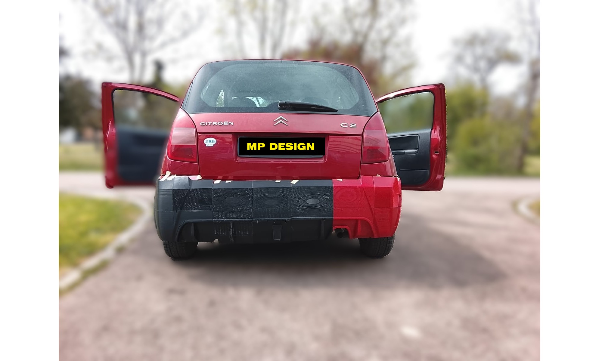 C2 Rear Bumper